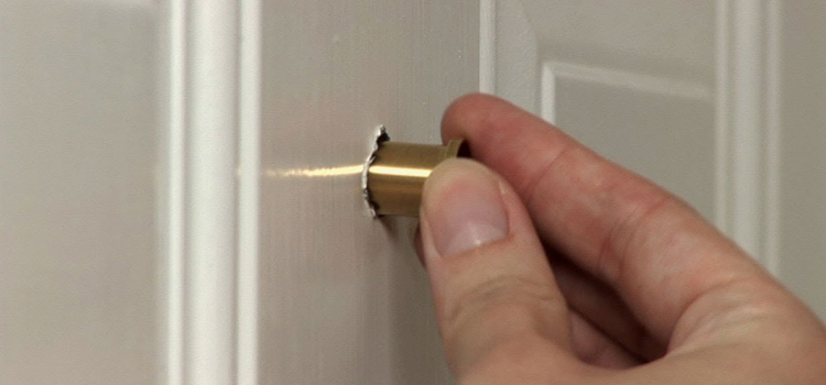 peephole door repair in Saranap